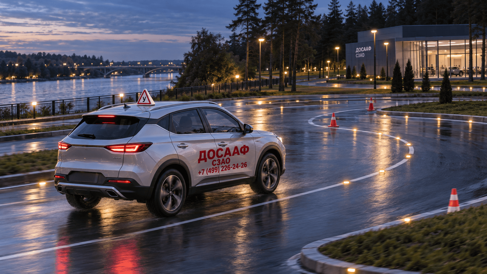 Учебный автомобиль автошколы «Автошкола ДОСААФ СЗАО»