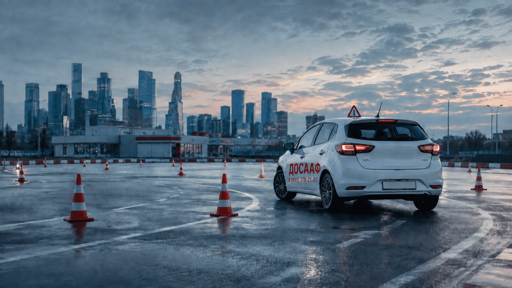 Учебный автомобиль автошколы «Автошкола ДОСААФ ЮВАО»